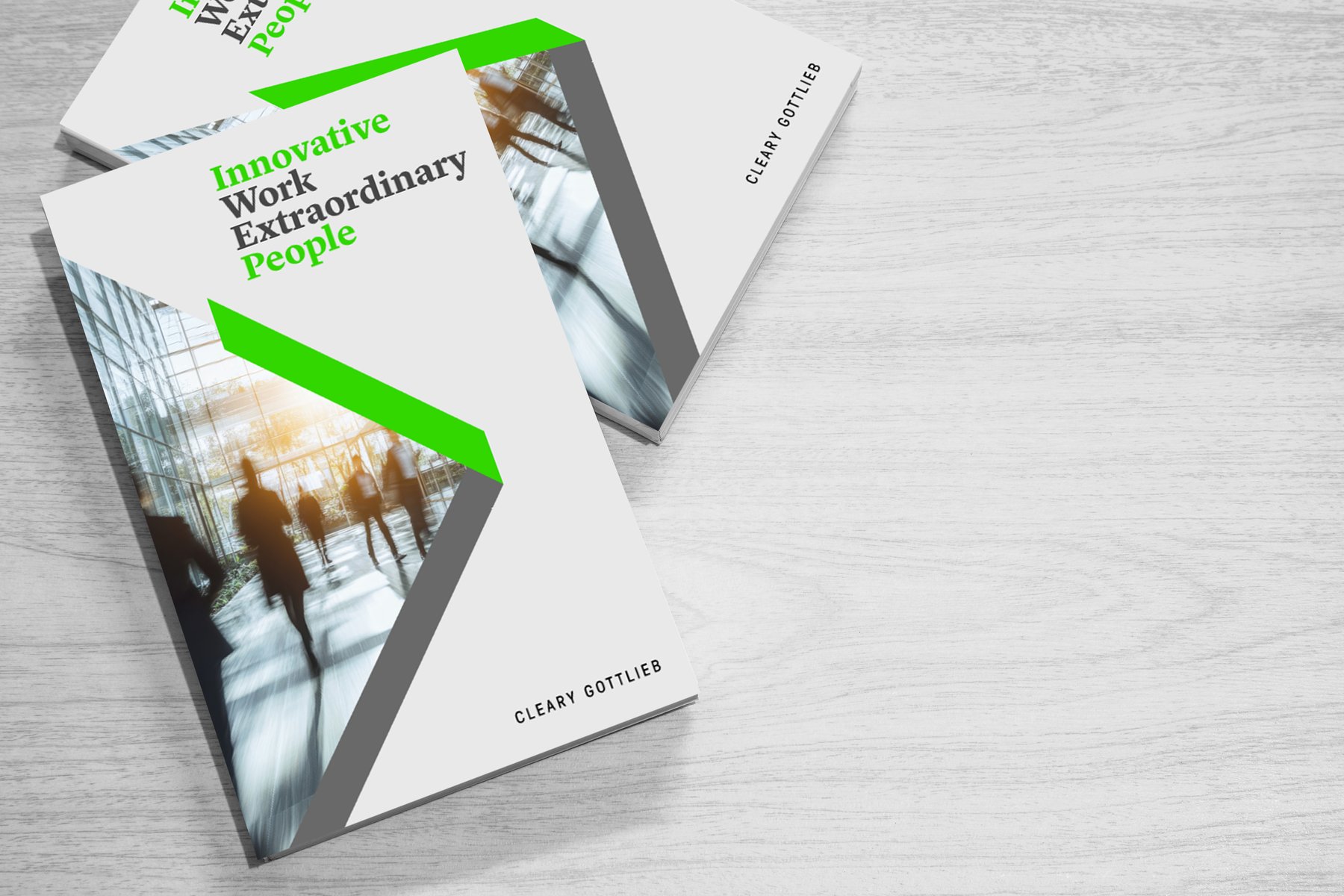 Cleary Gottlieb identity system, application 1
